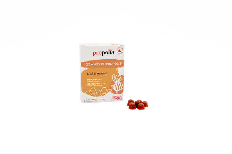 Propolis Pastillen Honig & Orange
