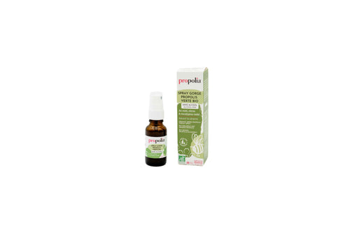 Propolia Bio Halsspray grüne Propolis alkoholfrei mit Honig, Zitrone und Eukalyptus, 20 ml