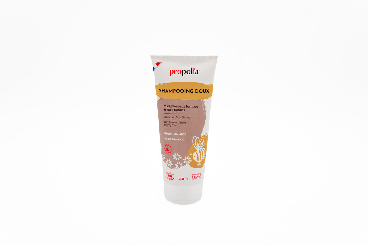 Mildes Shampoo mit Honig und Bambus